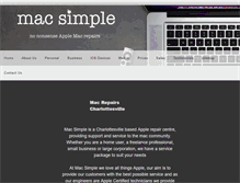 Tablet Screenshot of macsimpleusa.com